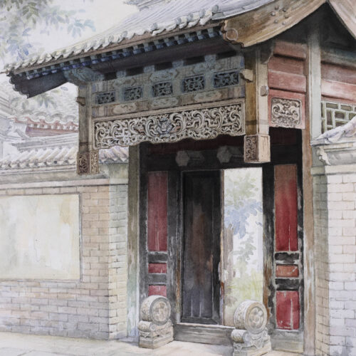 Inner Residence 内宅
Watercolour 水彩
52 x 38 cm
2003
