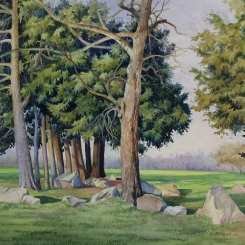 Greenery 绿意
Watercolour 水彩
36 x 52 cm
2023